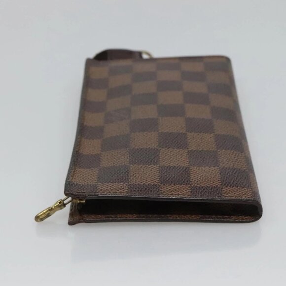 LOUIS VUITTON Damier Ebene Marais Pouch LV Auth BA953 - Picture 8 of 16